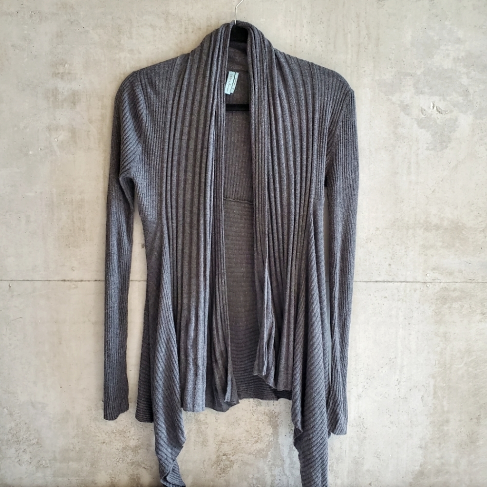 MARCIANO Charcoal Grey Long Sleeve Cardigan / XS